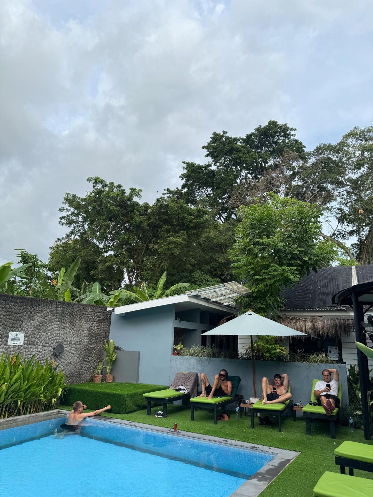 The Jungle Hostel Canggu Ngoại thất bức ảnh